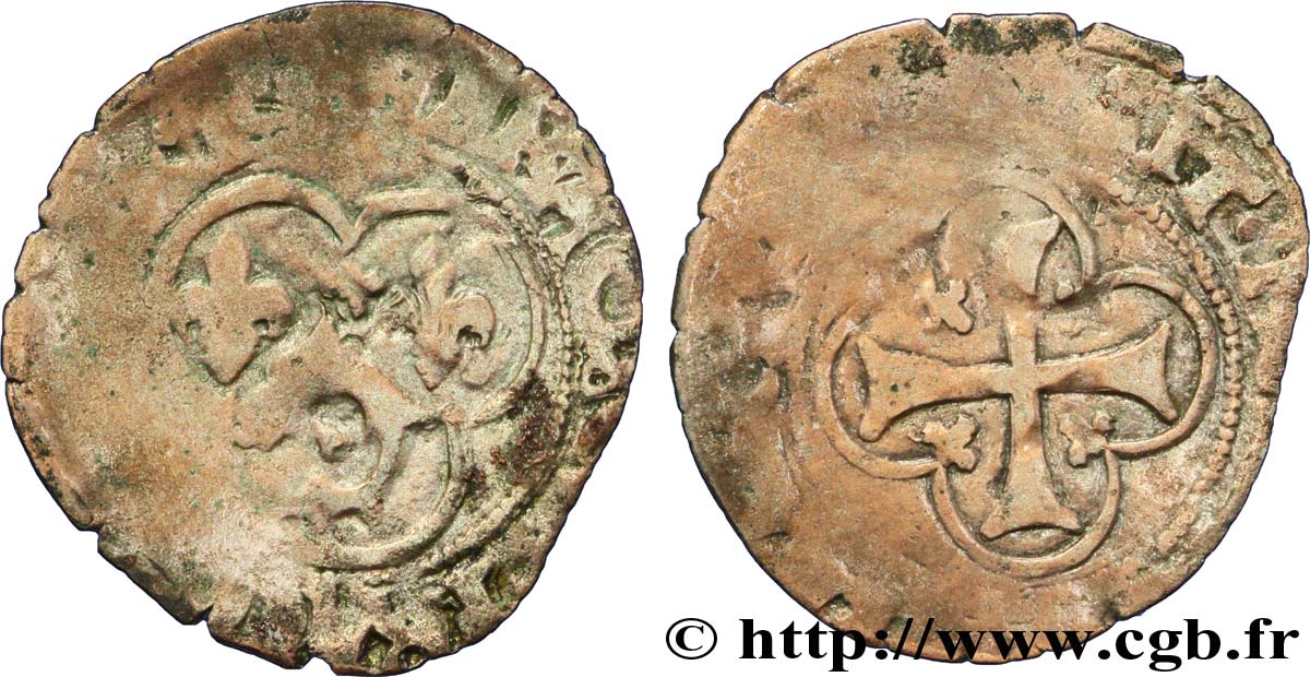 FRANÇOIS IER LE RESTAURATEUR DES LETTRES Double tournois du Dauphiné, 1er type n.d. Romans B+