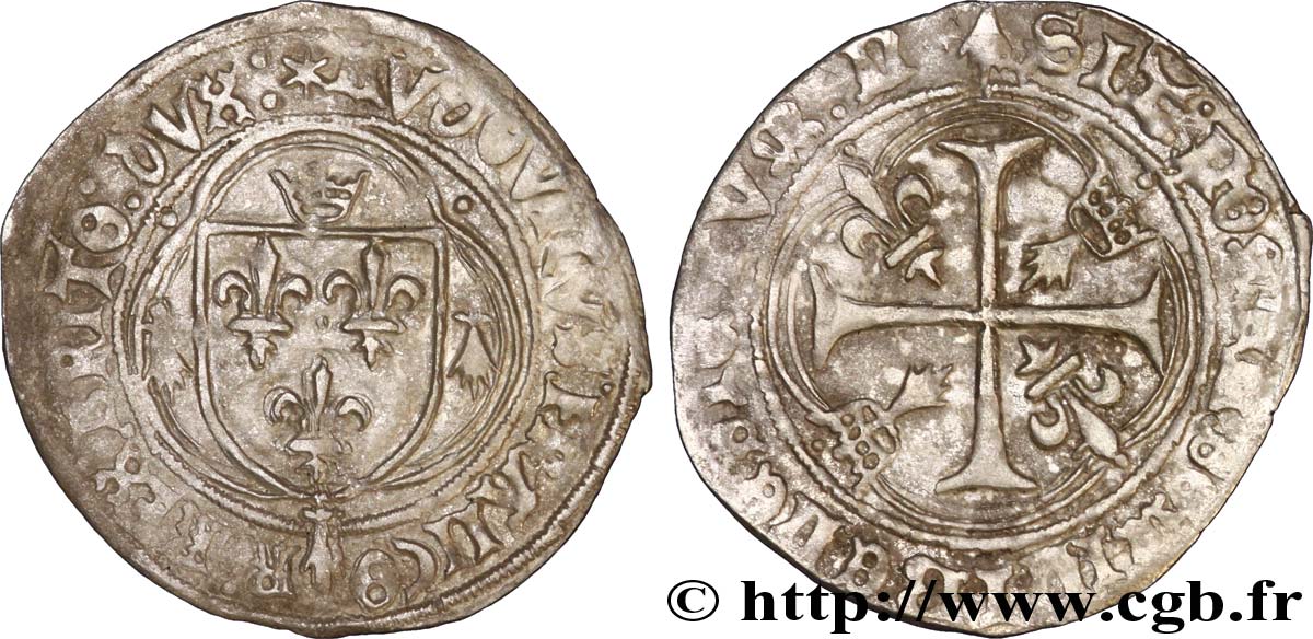 LOUIS XII LE PÈRE DU PEUPLE Blanc de Bretagne n.d. Nantes TTB