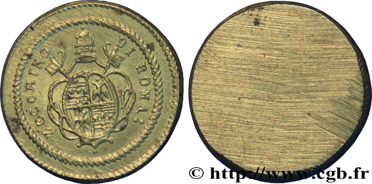 ITALIE - ROME - POIDS MONÉTAIRE Poids monétaire pour le double sequin n.d.  SPL