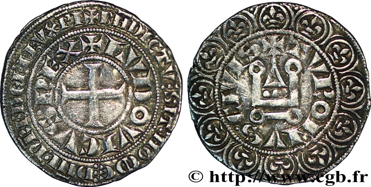LOUIS IX DIT  SAINT LOUIS  Gros tournois n.d. s.l. TB+