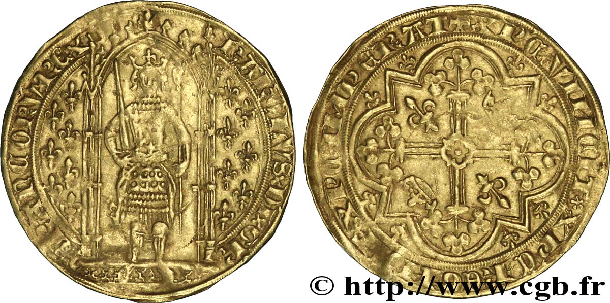 CHARLES V LE SAGE Franc à pied n.d. s.l. TTB