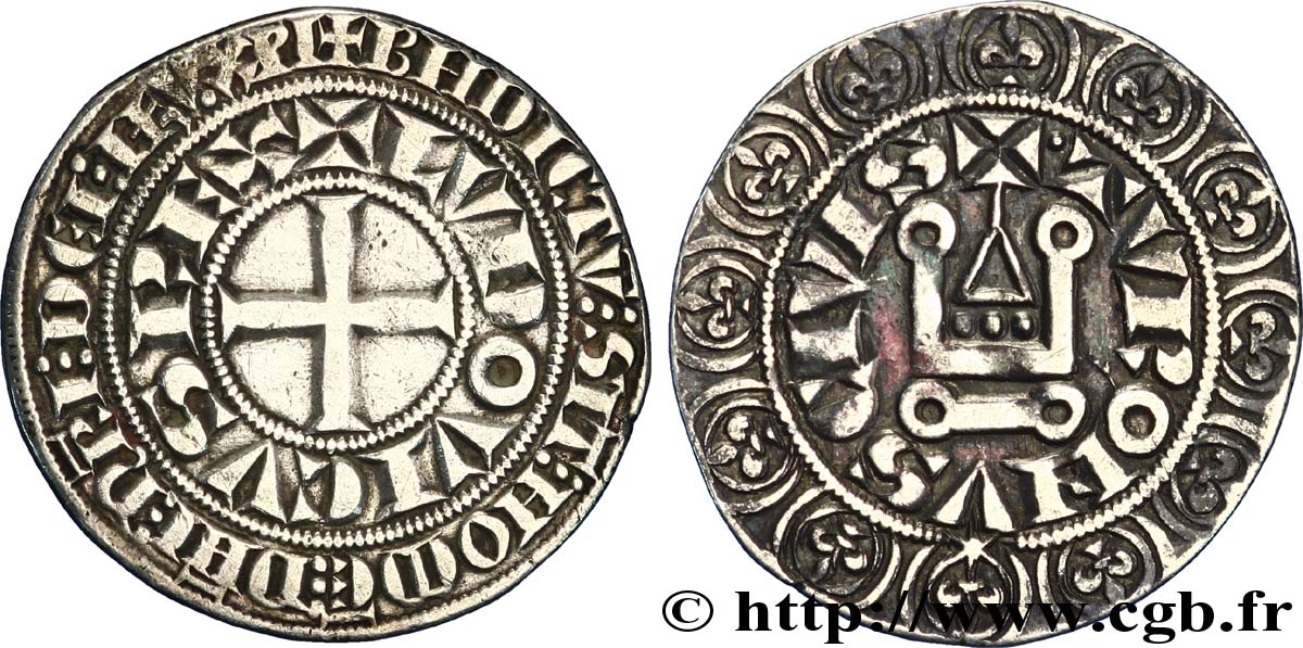 LOUIS IX DIT  SAINT LOUIS  Gros tournois à l’étoile n.d. s.l. TTB
