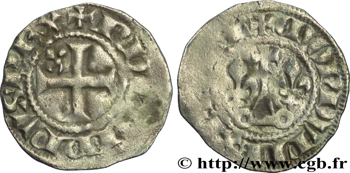 PHILIPPE IV LE BEL Double tournois n.d.  TB