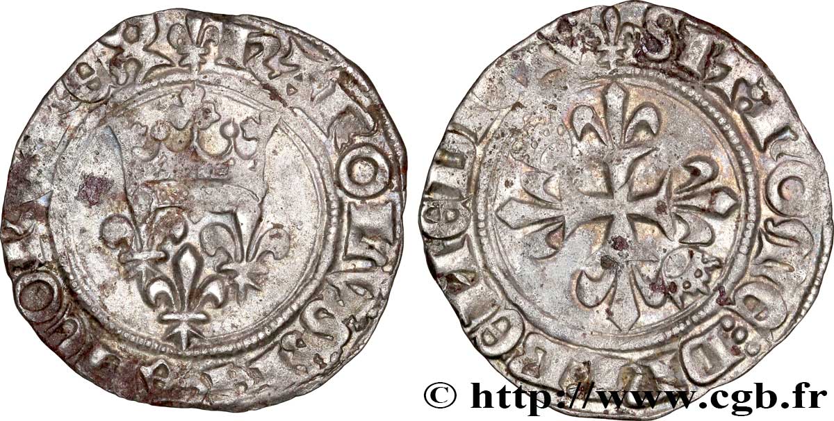 CHARLES VI LE FOU OU LE BIEN AIMÉ Gros dit &nbsp;florette&nbsp; n.d. Paris TB