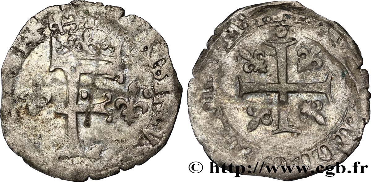 FRANÇOIS IER LE RESTAURATEUR DES LETTRES Dizain franciscus, 1er type n.d. Bayonne TB+