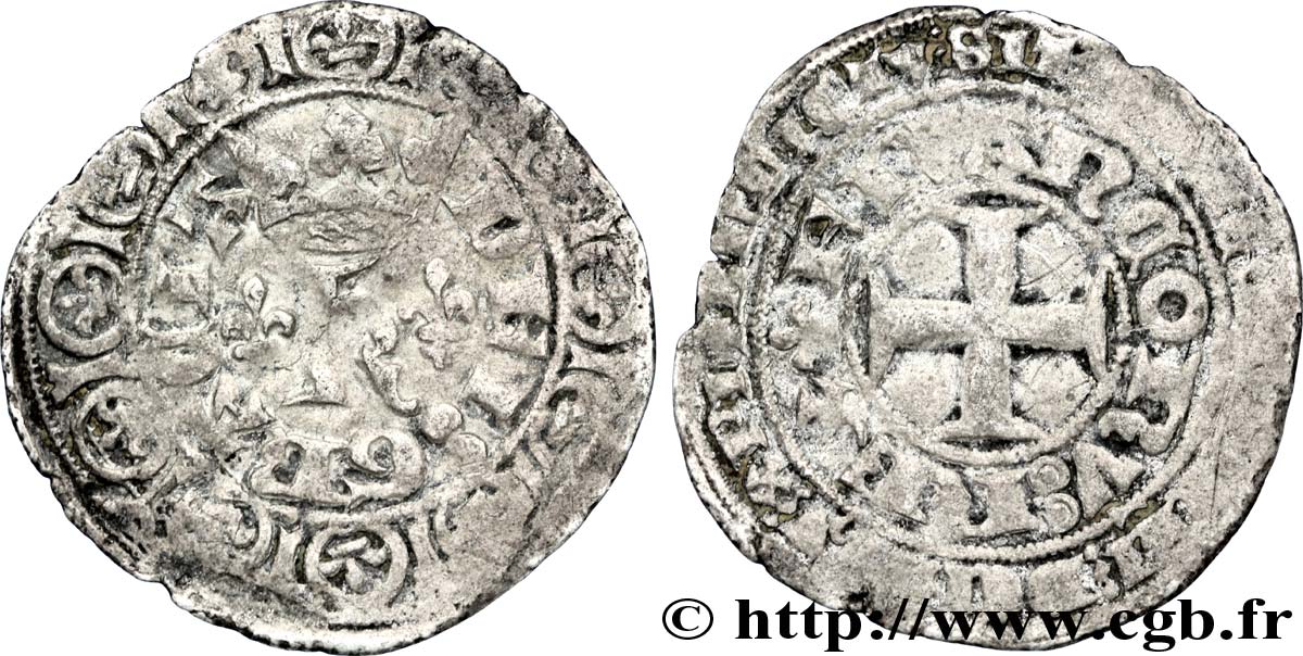 CHARLES V LE SAGE Blanc au K n.d. s.l. TB+