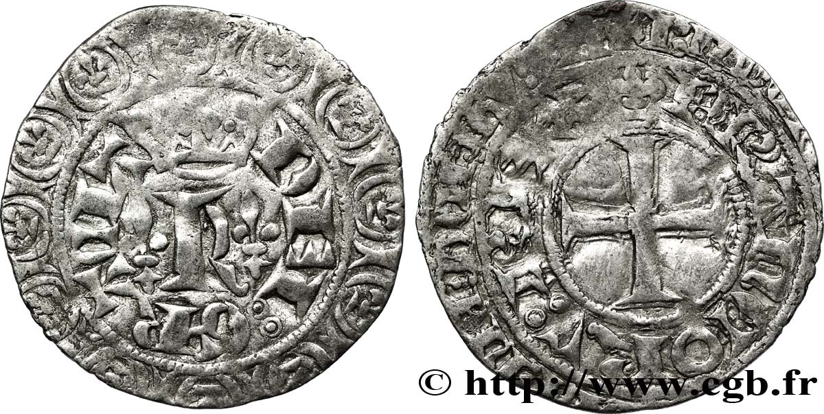 CHARLES V LE SAGE Blanc au K n.d. s.l. TTB/TB+
