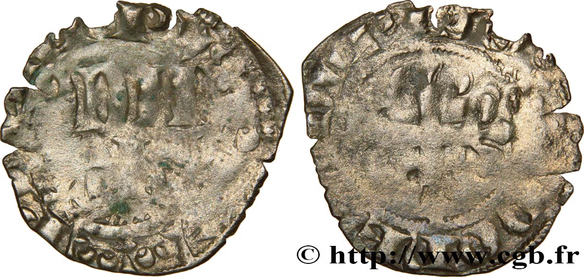 PHILIPPE VI DE VALOIS Double parisis, 3e type n.d. s.l. B