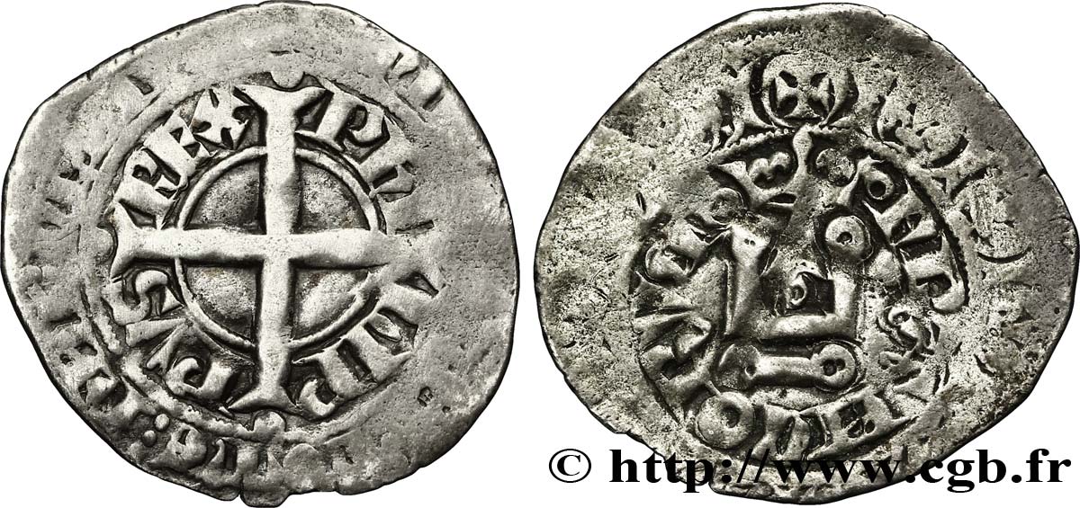 FILIPPO VI OF VALOIS Gros à la couronne n.d. s.l. q.BB