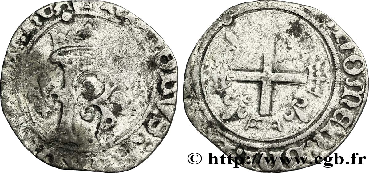 CHARLES VIII Karolus n.d. Saint-Lô TB