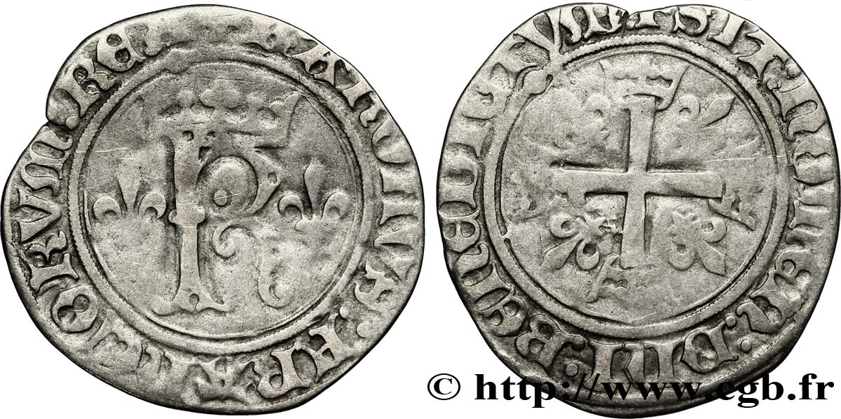 CHARLES VIII Karolus n.d. Saint-Lô TB