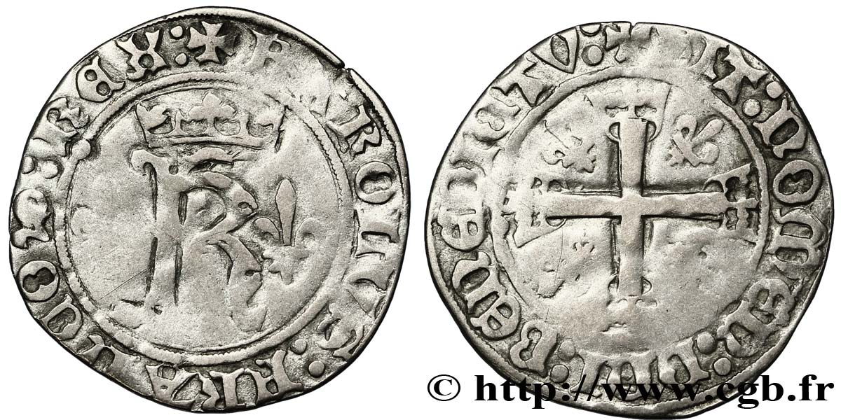 CHARLES VIII Karolus n.d. Rouen q.BB