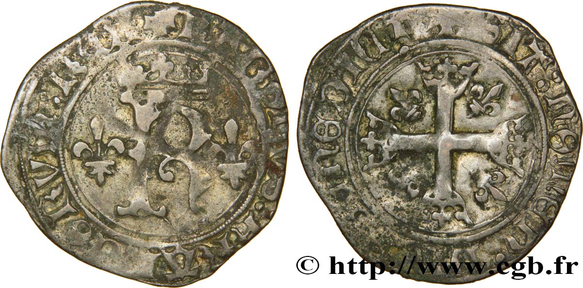 CHARLES VIII Karolus n.d. Saint-Lô TB