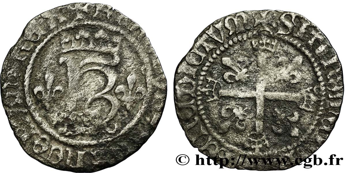 CHARLES VIII Karolus n.d. Toulouse TB