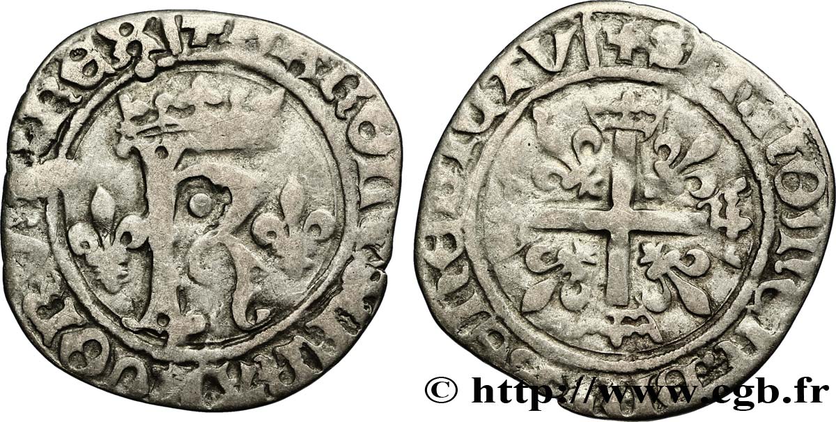 CHARLES VIII Karolus n.d. Saint-Lô TB
