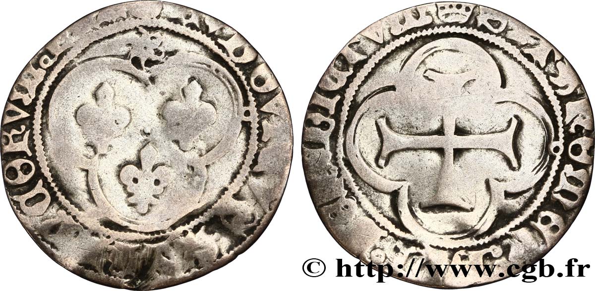 LOUIS XI LE PRUDENT Blanc au soleil n.d. Toulouse B+