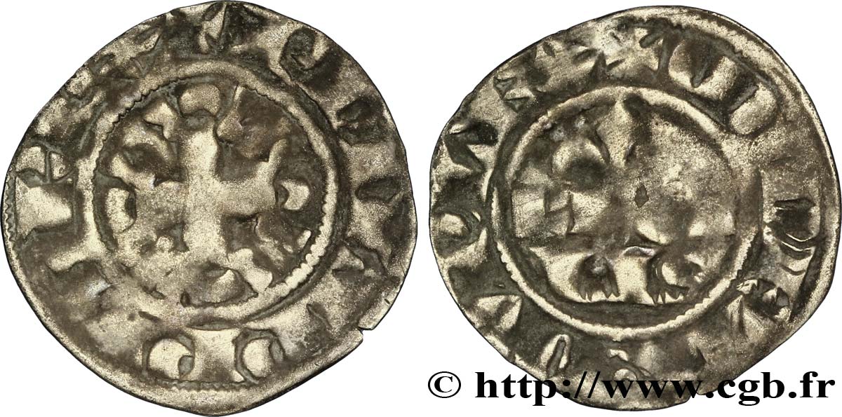PHILIPPE IV LE BEL Double parisis n.d. s.l. TB+