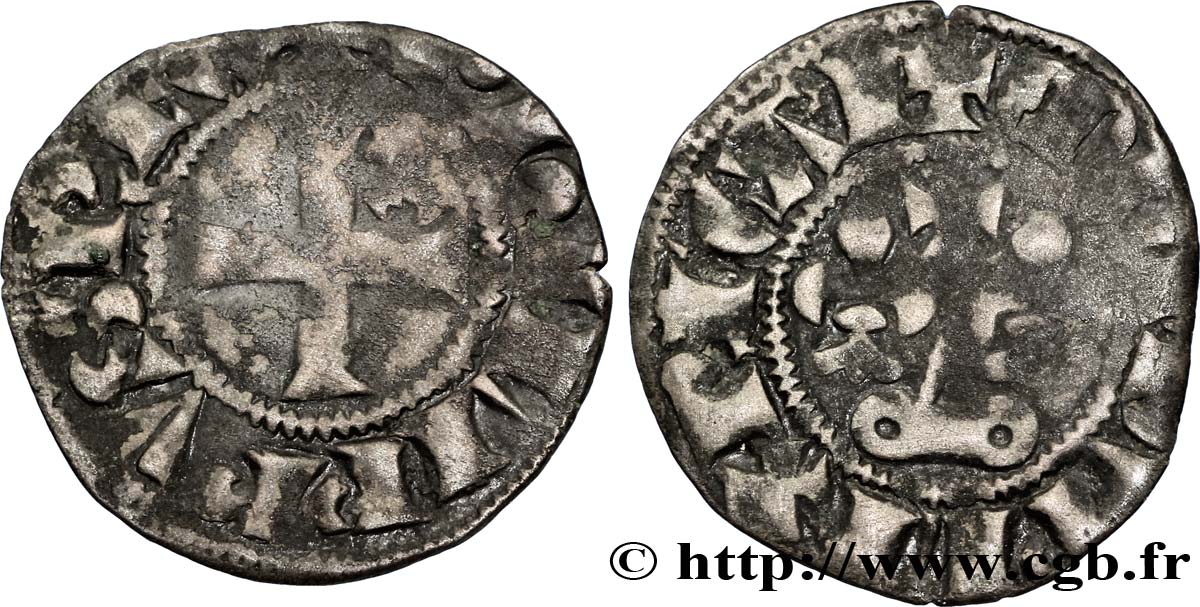 PHILIPPE IV LE BEL Double tournois n.d. s.l. TB