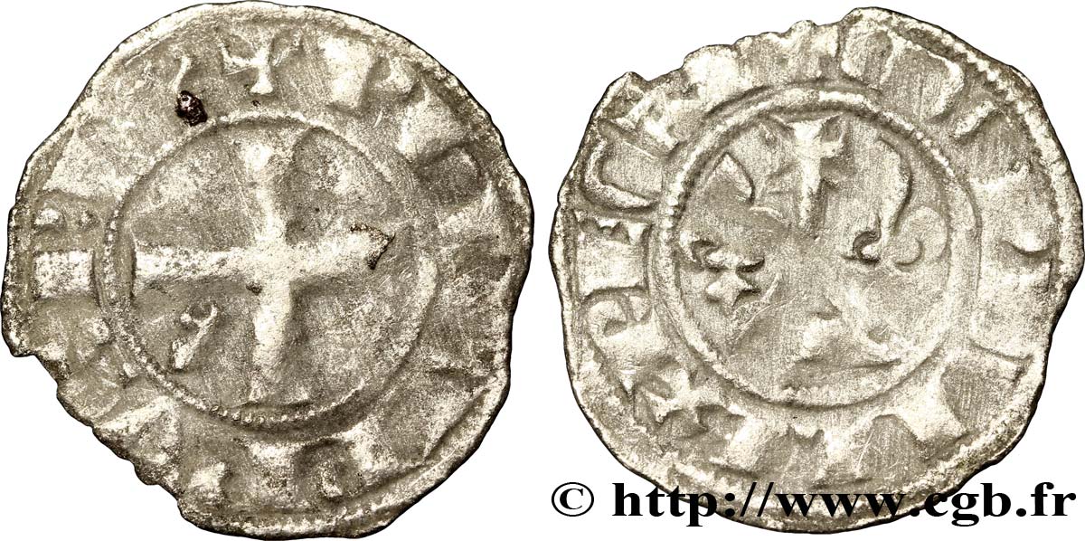 PHILIPPE IV LE BEL Double tournois n.d. s.l. TB