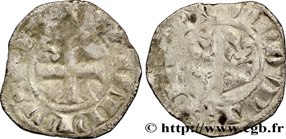 PHILIPP IV  THE FAIR  Double tournois n.d. s.l. fS