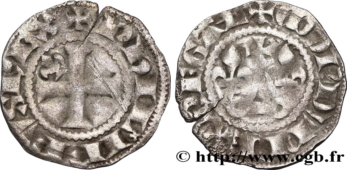 PHILIPPE IV LE BEL Double tournois n.d. s.l. TB