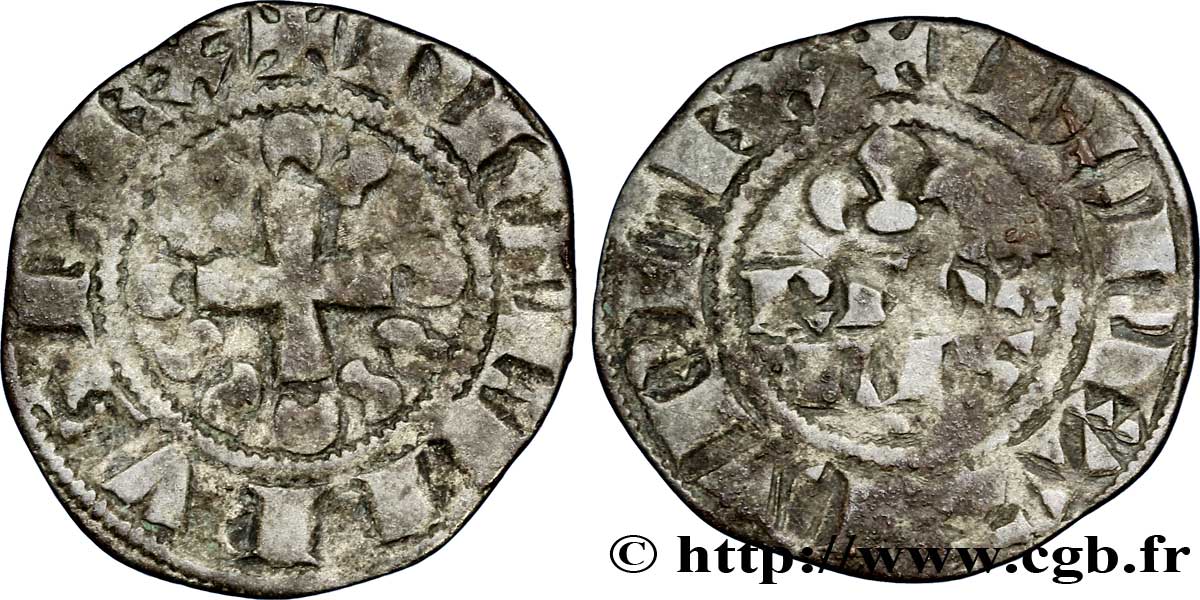PHILIPPE IV LE BEL Double parisis n.d.   TB+