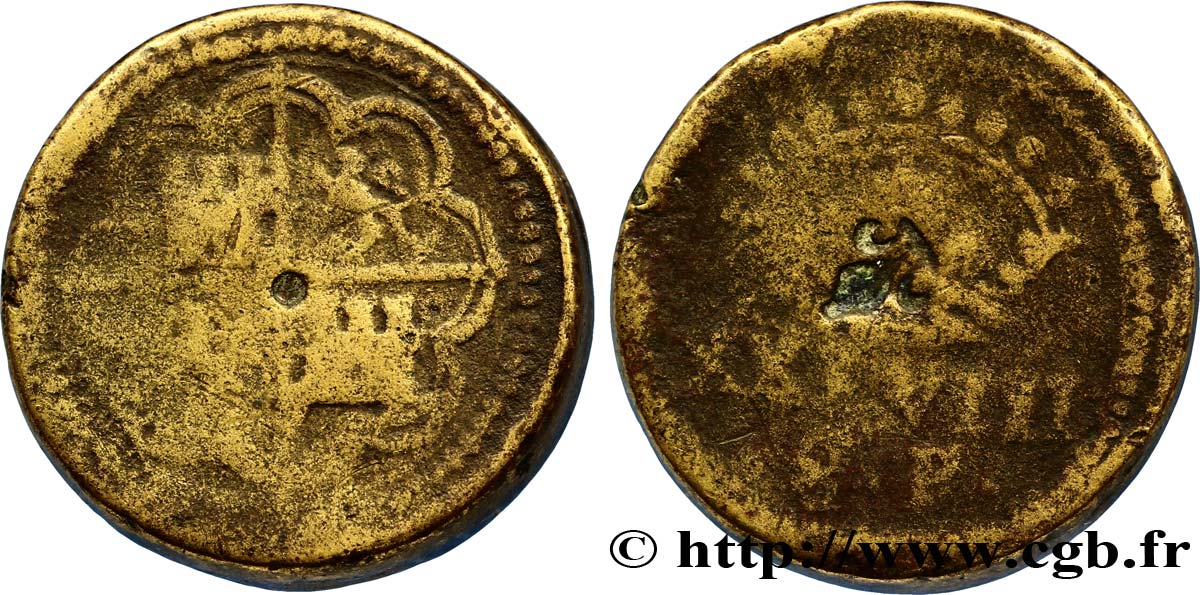 SPAIN (KINGDOM OF) - MONETARY WEIGHT Poids monétaire pour la pièce de 8 reales n.d. France VF