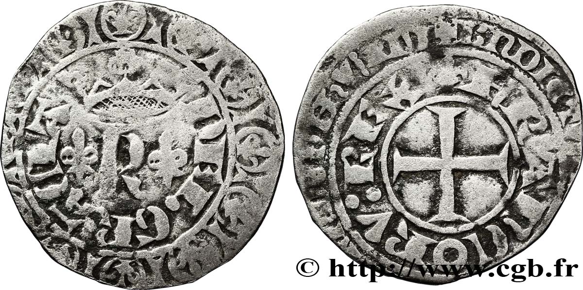 CHARLES V LE SAGE Blanc au K n.d. s.l. TB