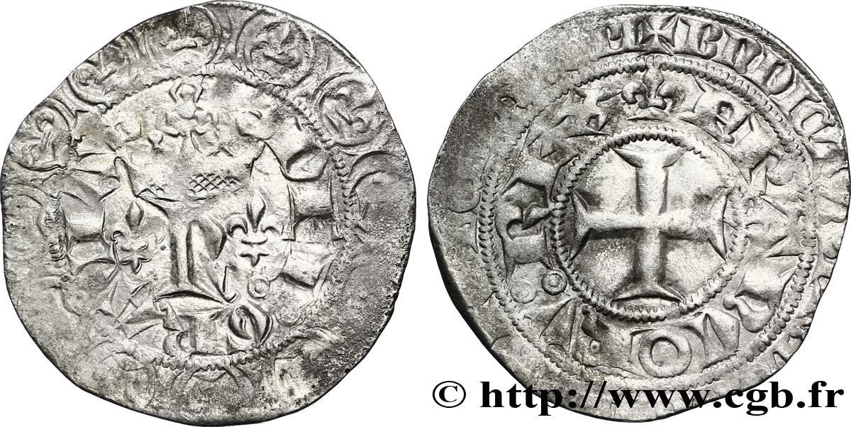 CHARLES V LE SAGE Blanc au K n.d. s.l. TB+