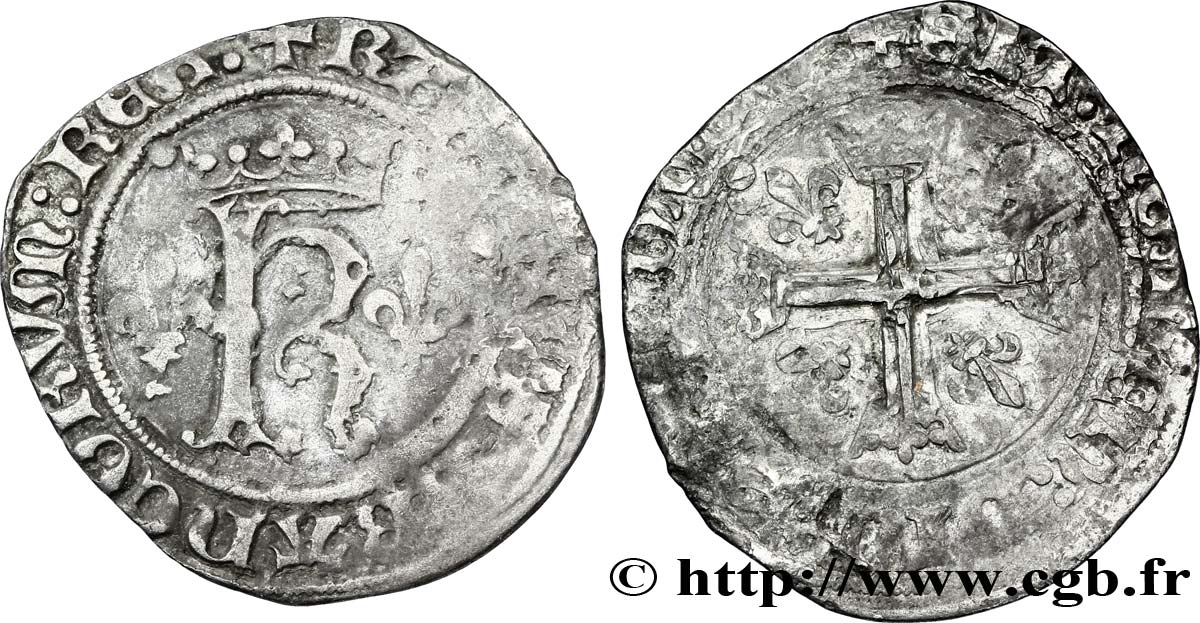 CHARLES VIII Karolus n.d. Paris TB