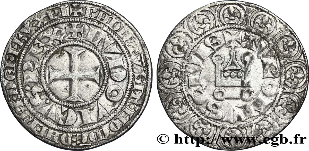 LOUIS IX DIT  SAINT LOUIS  Gros tournois n.d. s.l. TTB