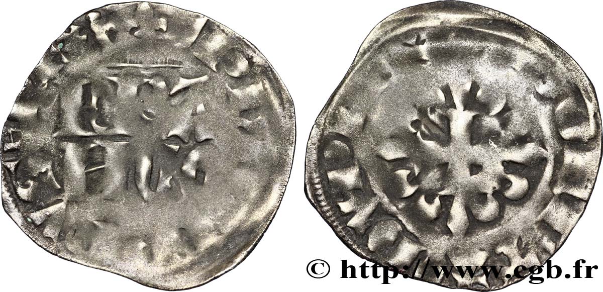 PHILIPP VI OF VALOIS Double parisis, 3e type n.d. s.l. fSS