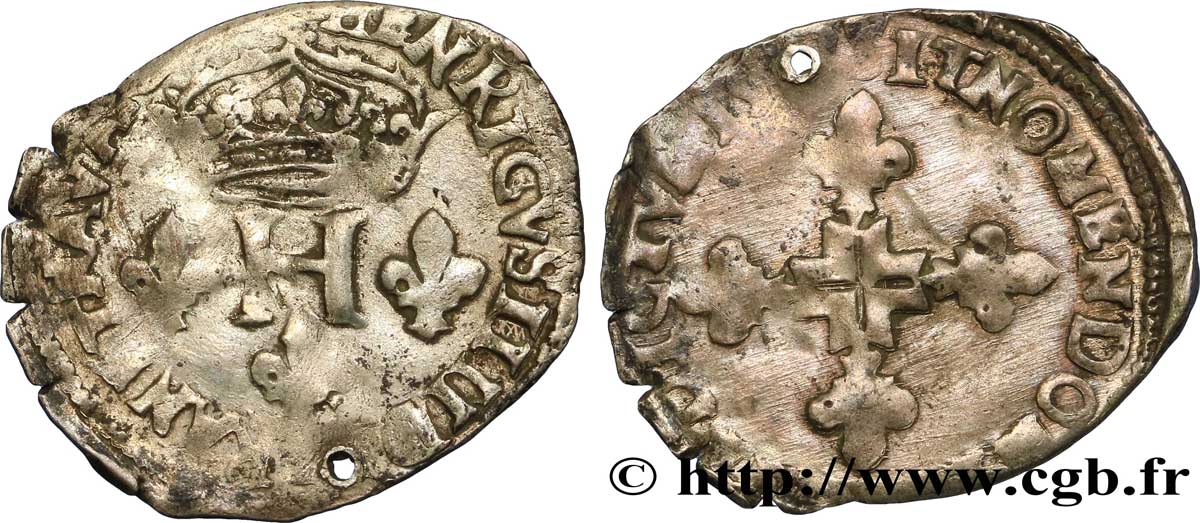 HENRI IV LE GRAND Double sol parisis, 2e type n.d. Atelier indéterminé TB+
