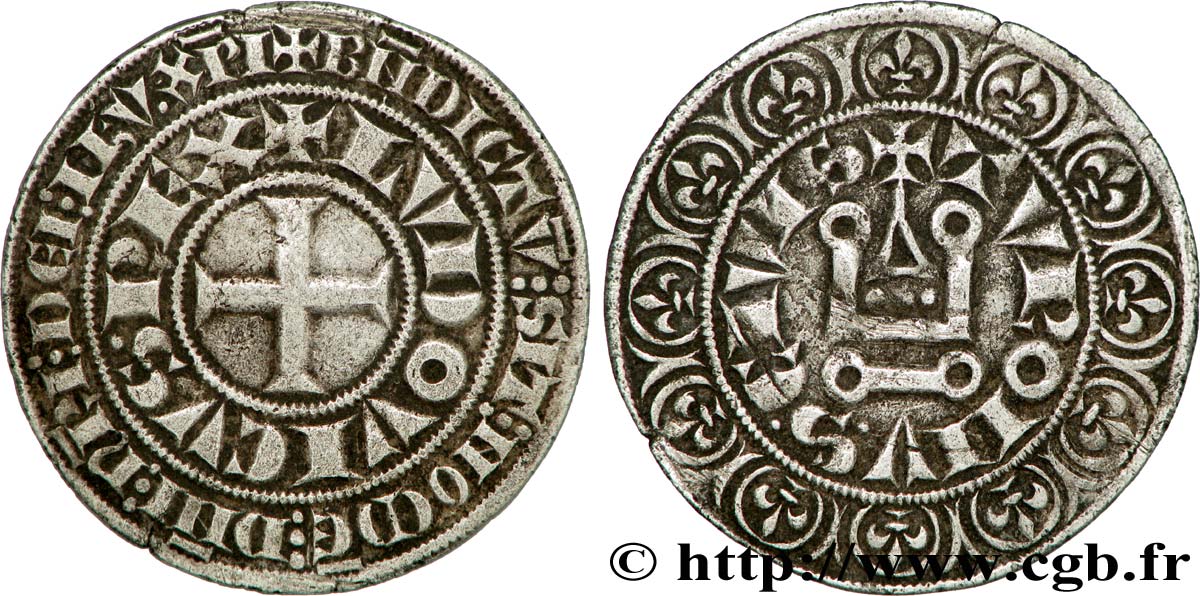 LOUIS IX DIT  SAINT LOUIS  Gros tournois n.d. s.l. TTB+