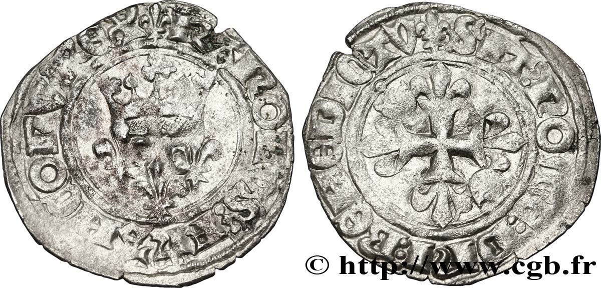 CHARLES VI LE FOU OU LE BIEN AIMÉ Gros dit  florette  n.d. Paris TTB/TB+