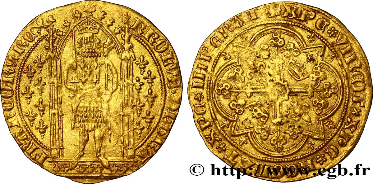 CHARLES V LE SAGE Franc à pied n.d.  TTB