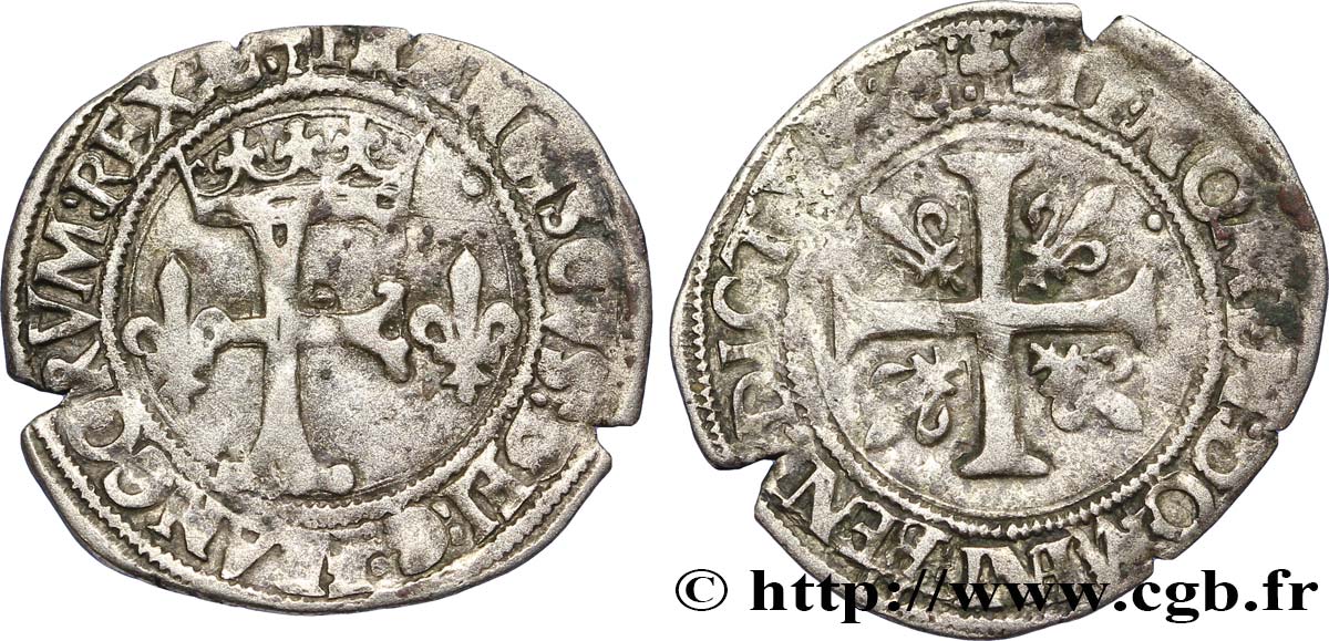 FRANÇOIS IER LE RESTAURATEUR DES LETTRES Dizain franciscus, 1er type 21/07/1519 Toulouse TB+