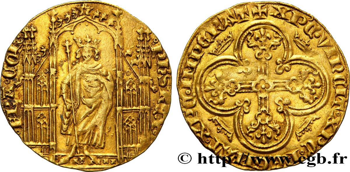 FILIPPO VI OF VALOIS Royal d or n.d.  BB