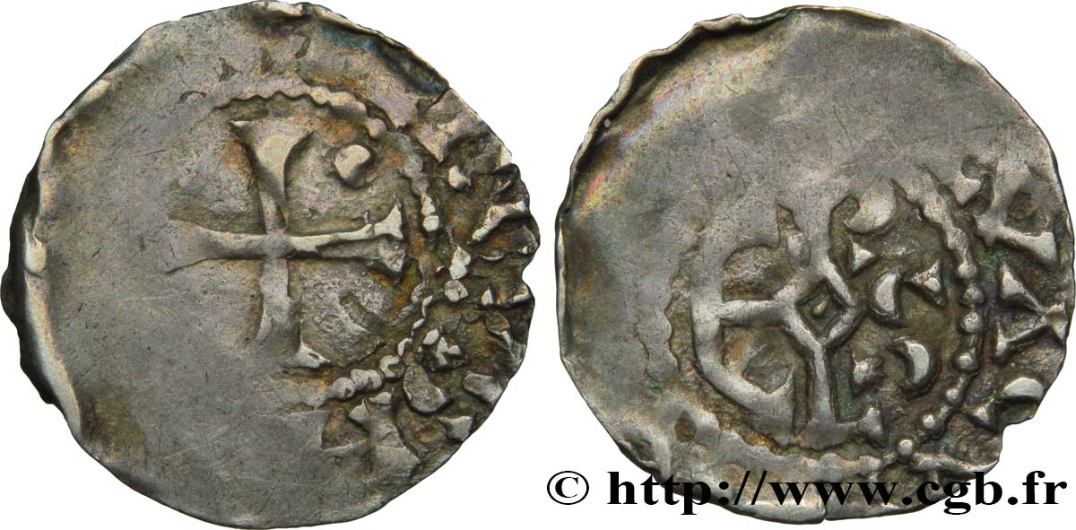UGO CAPETO Obole c. 987-996 Beauvais q.BB