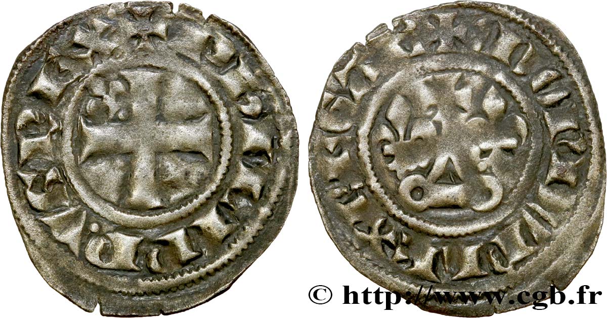PHILIPPE IV LE BEL Double tournois n.d. s.l. TTB