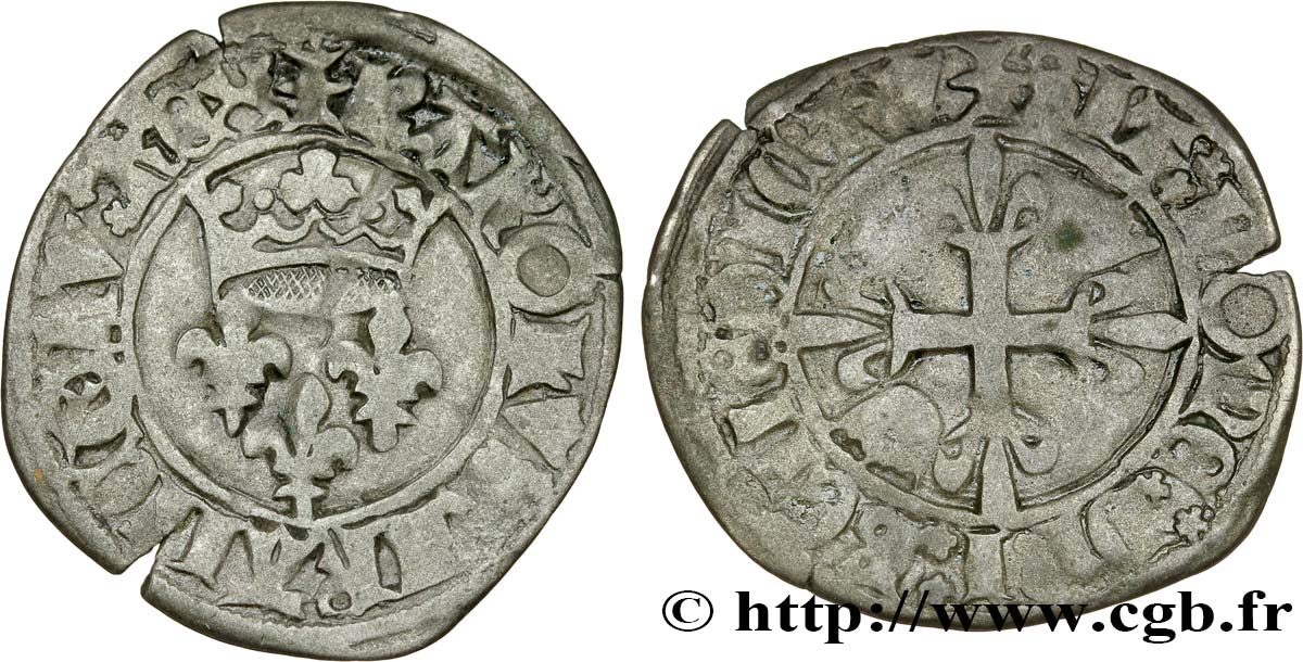 CHARLES VI LE FOU OU LE BIEN AIMÉ Gros dit  florette  n.d. Troyes TB+
