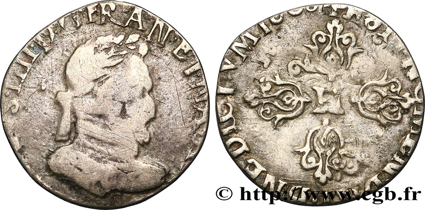 HENRY IV Demi-franc n.d. Limoges BC