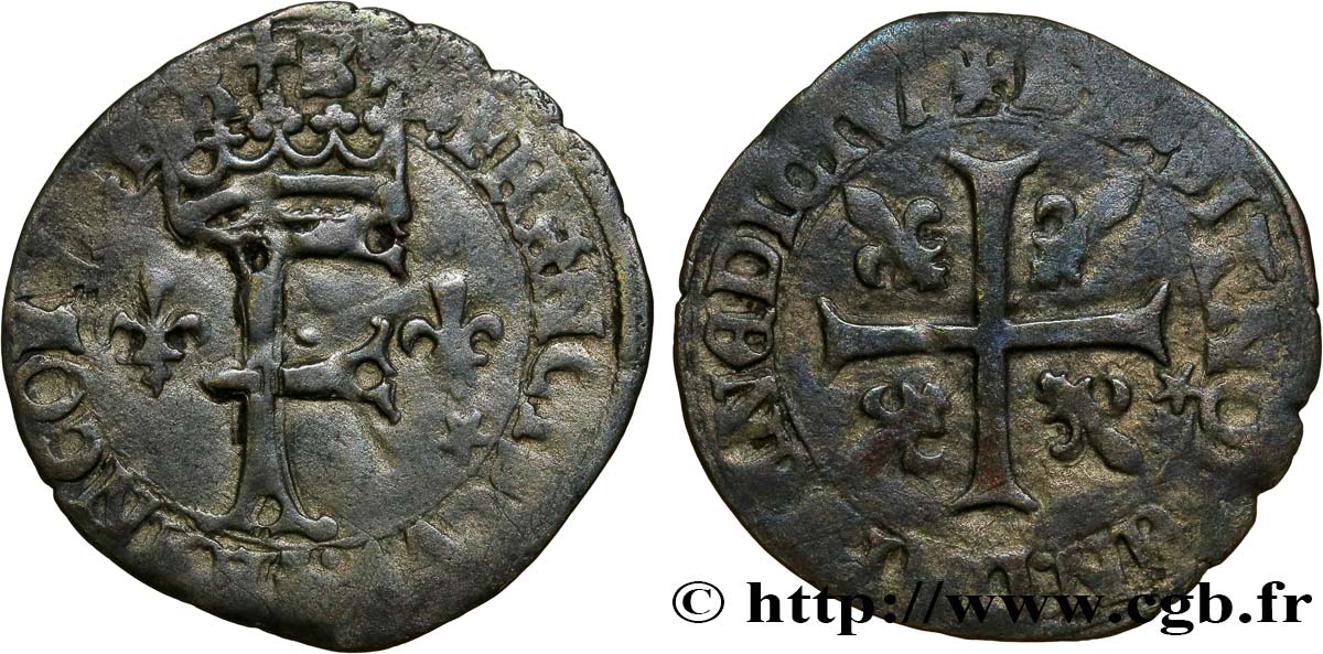 FRANÇOIS IER LE RESTAURATEUR DES LETTRES Dizain franciscus, 1er type n.d. Bayonne TB+