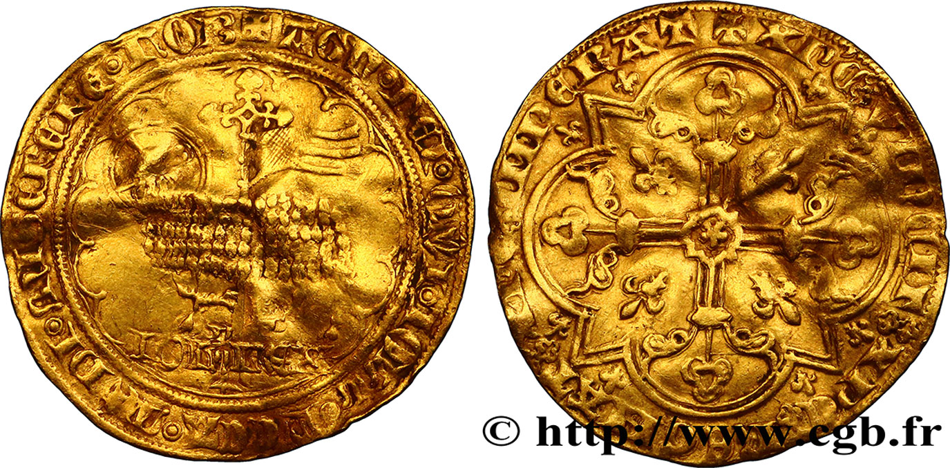 JEAN II LE BON Mouton d or n.d. s.l. TB