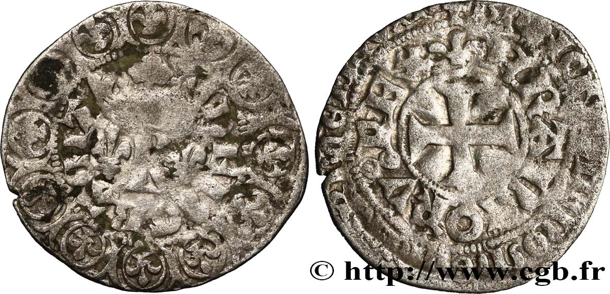 CHARLES V LE SAGE Blanc au K 20/04/1365   B/B+