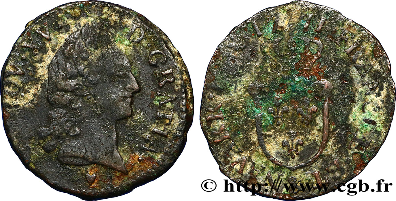 LOUIS XV  THE WELL-BELOVED  Demi-sol d Aix 1771 Aix-en-Provence RC