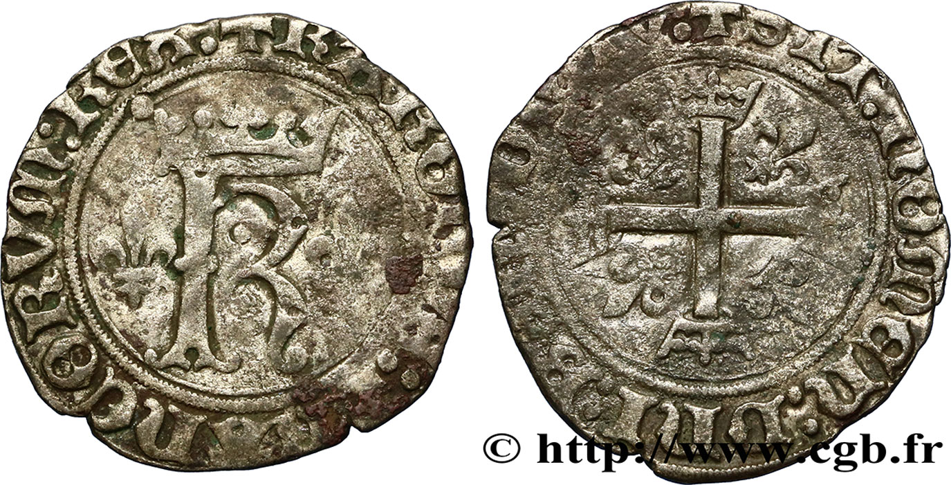 CHARLES VIII Karolus n.d. Paris TB