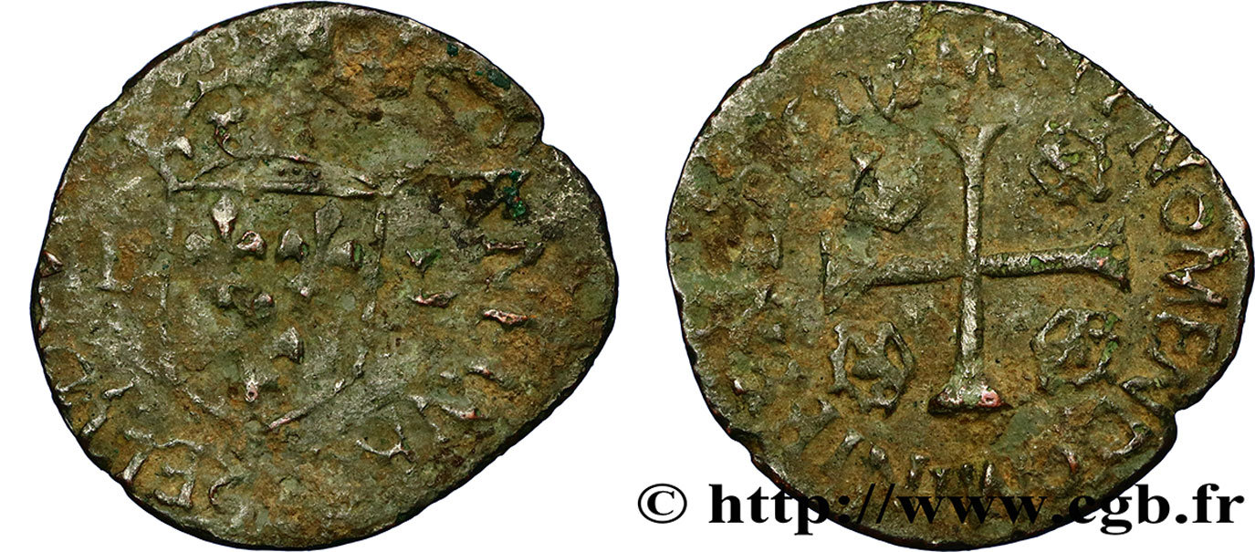 LOUIS XIII LE JUSTE Douzain (émissions illégales) n.d. s.l. TB