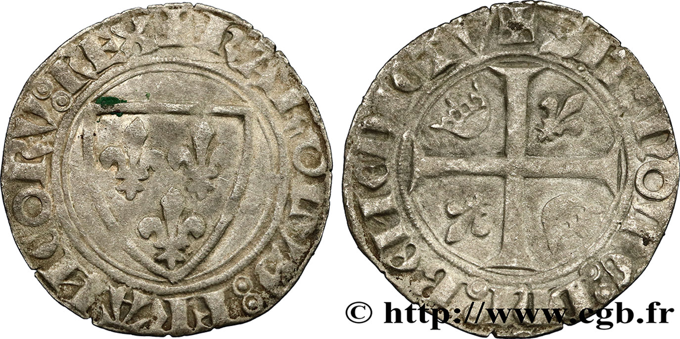 CHARLES VI LE FOU OU LE BIEN AIMÉ Blanc dit  guénar  n.d. Romans TB+