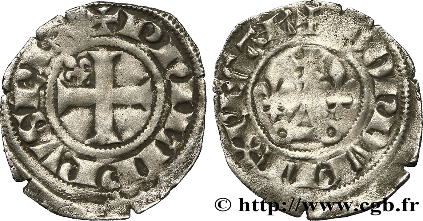 PHILIPPE IV LE BEL Double tournois n.d. s.l. TTB